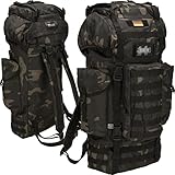 Klettflächen zum Anbringen von Abzeichen, Flaggen oder Patches, inkl. Deutschlandflagge und BWuM Logo Patch