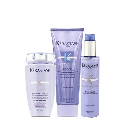 Kerastase Blond Absolu Bain Ultra Violet 250ml Cicaflash 250ml Cicaplasme 150ml