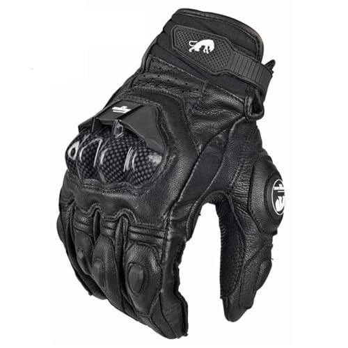 Gants de moto en cuir avec carbone pour vos trajets quotidiens et balades