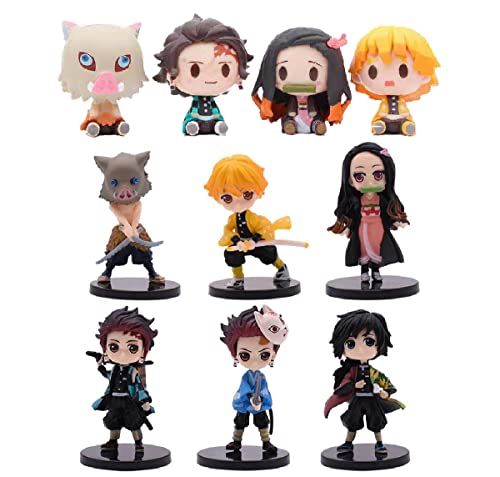 10Pcs Demon Sl Action Figures Toys Set #TOP20