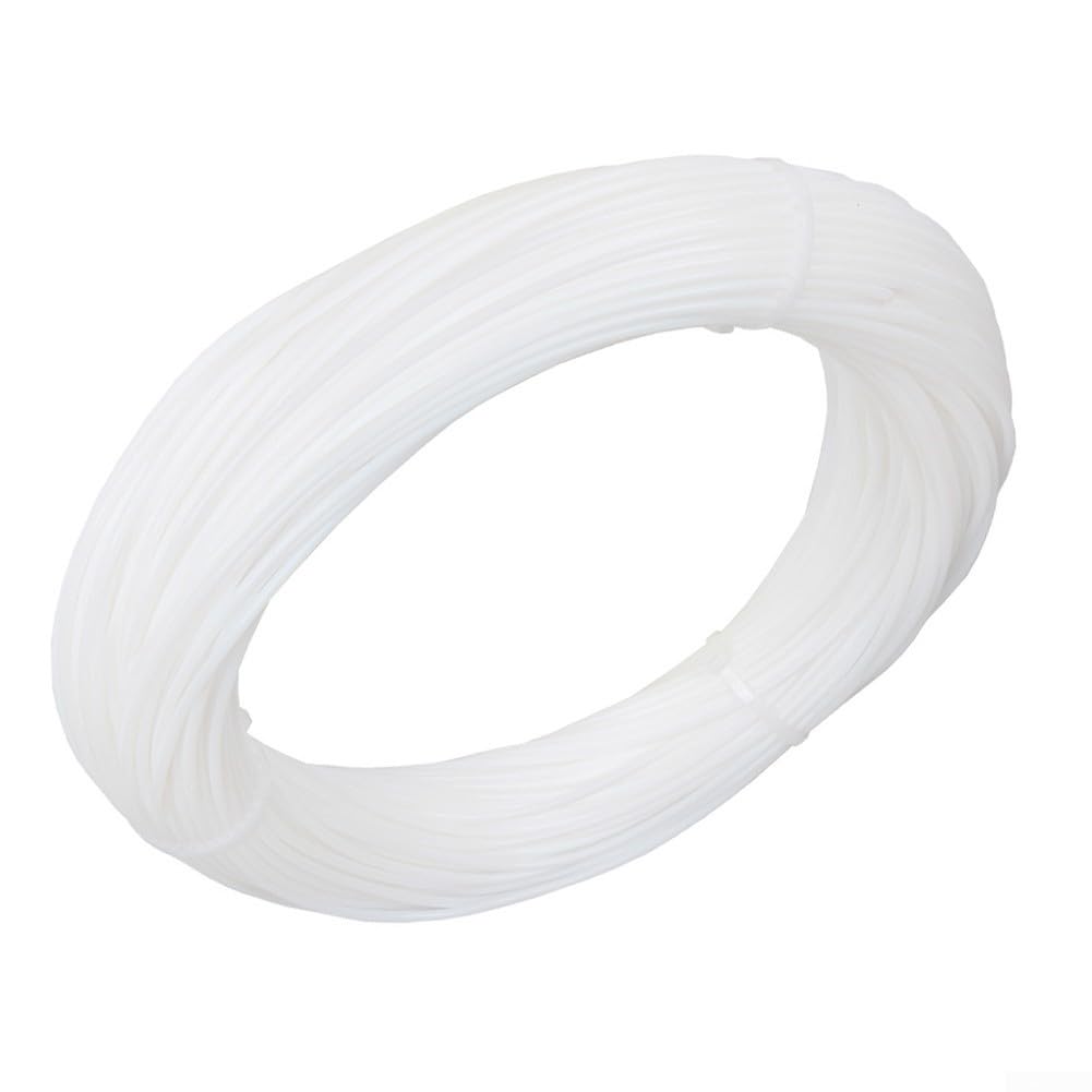 Manguera de PTFE de 2,5 x 4 mm para impresora 3D, rollo de 100 m, manguera de teflón, resistente al calor hasta 260 °C, para extrusora de accionamiento directo para laboratorio bambu para creality