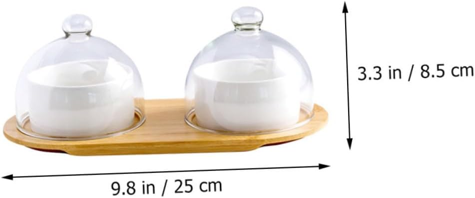 DECHOUS 1Set Ceramics Dessert Bowl Stylish Food Serving Bowl for Fruit Salad for Home Restaurant Hotel Use High Grade Material for Durability