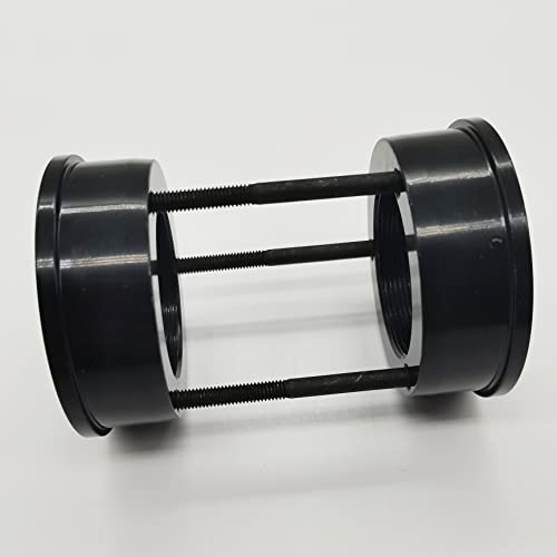 ZZRSDAN BB Bottom Bracket Conversion Kit (A -E), Black Convertor for Motorized Bicycle