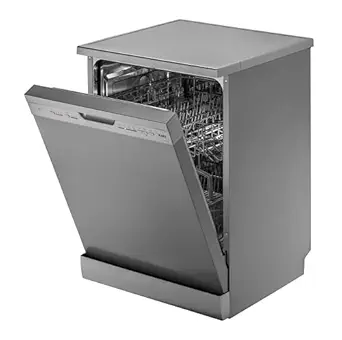 KAFF Centra 12 Place Settings Free Standing Dishwasher with Digital Display, 3 Stage Filtration (DW Centra 60, Silver)