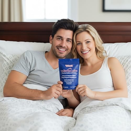 Valerex Herbal Sleeping Tablets for Adults, Valerian Root, Magnesium Glycinate, & Amino Acids. Calming Relaxing Sleep Support. One Capsule a Night, One Month Supply. - Image 2