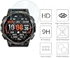 Protector de pantalla para reloj inteligente KOSPET TANK T4C - [Paquete de 3] Película de vidrio templado HD [Dureza 9H] [Resistente a rayones] [Sin burbujas] Compatible con reloj inteligente GPS KOSPET TANK T4C de 1.5" 6
