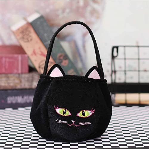 Sac de bonbons Halloween pochette cadeaux pour invités modèle citrouille