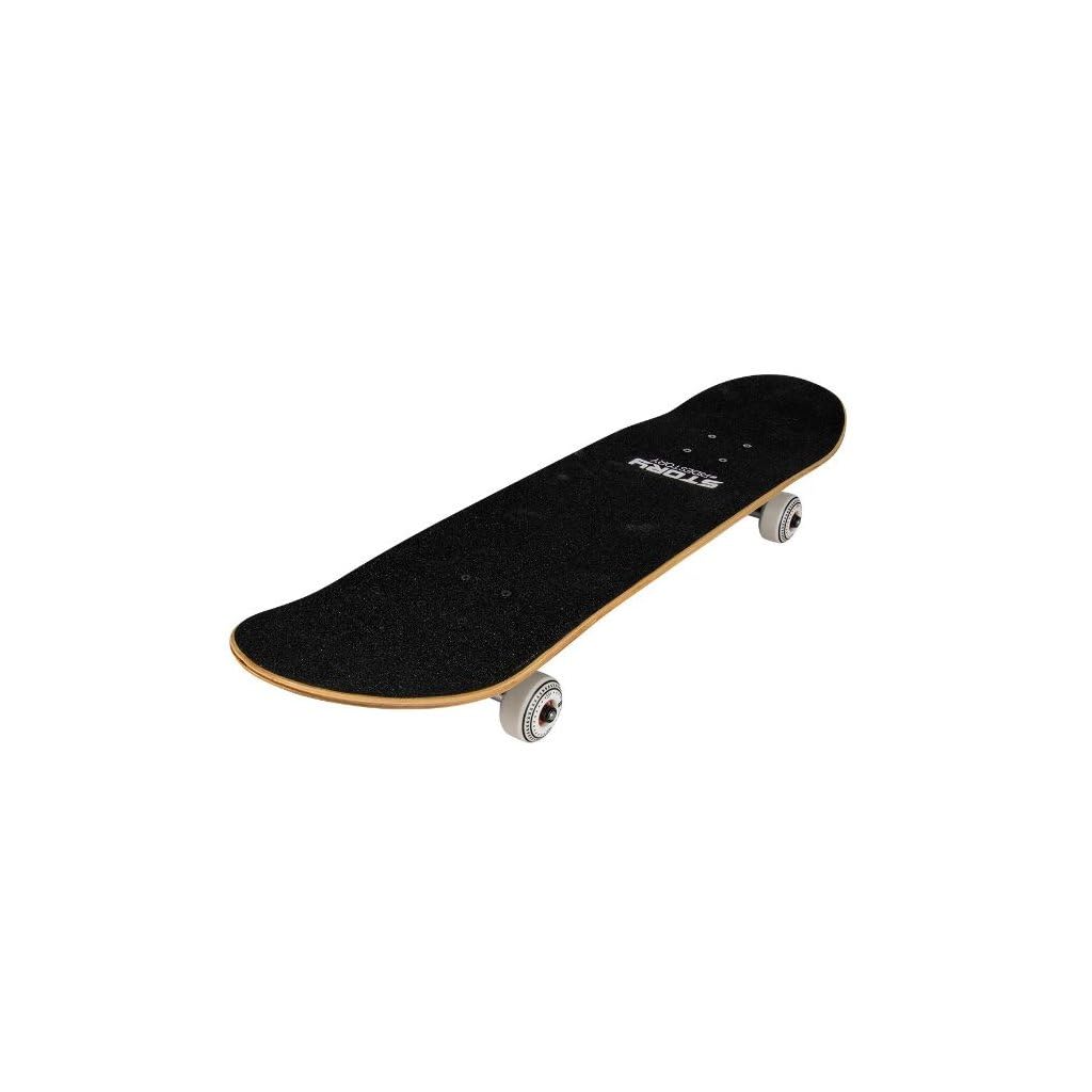 Skateboard Genetic | Fabriqué en bois 7 plis | Bande antidérapante haute traction | 78 cm x 20 cm
