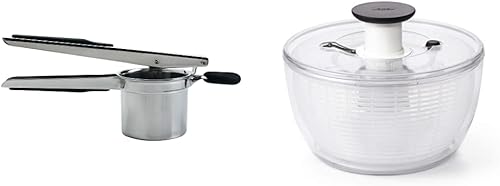 Miniatura 8 de OXO Good Grips - Prensador de patatas, paquete de de 1, Acero inoxidable