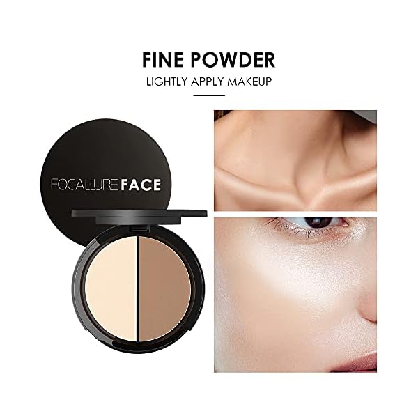 Focallure-Bronzer-Highlighter-PaletteFace-Illuminator-Makeup-PaletteLong-Lasting-Shimmer-Contour-PaletteCruelty-Free-Waterproof-Highlight-Powder-Glow-KitNatural-ShimmerCoffee Focallure Bronzer and Highlighter Palette,Face Illuminator Makeup Palette,Long Lasting Shimmer Contour Palette,Cruelty Free Waterproof Highlight Powder Glow Kit,Natural Shimmer&Coffee