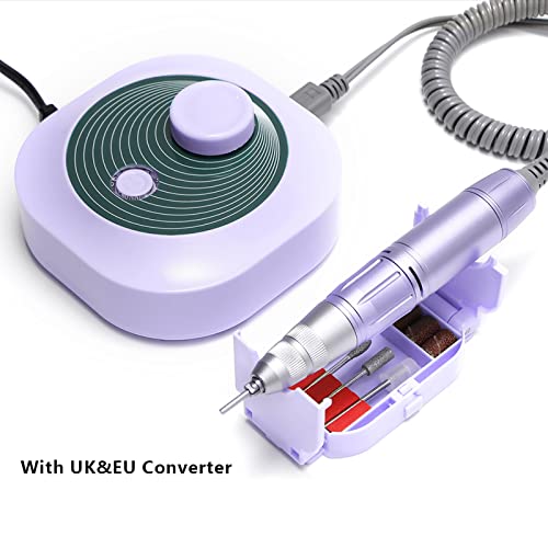 Nagelfräser Elektrische Nagelfeile für Acrylnägel Maniküre Pediküre Instrument 30000RPM… Cover