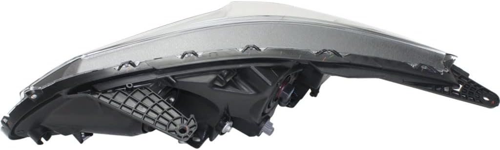 For Honda Accord Headlight Assembly 2013 2014 2015 Pair Driver and Passenger Side | w/Bulbs | Black Housing | CAPA Certified | HO2502156