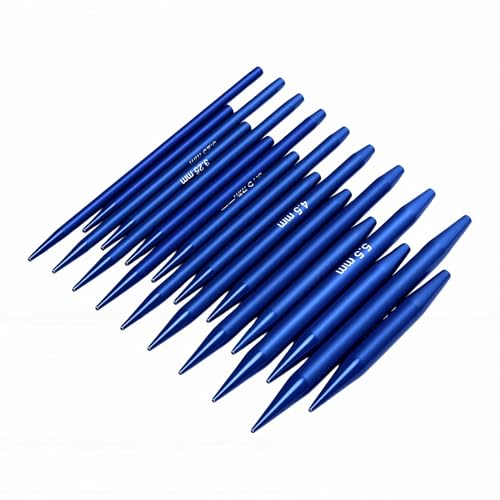 Aiguilles à tricoter circulaires interchangeables banapoy évite la perte de mailles