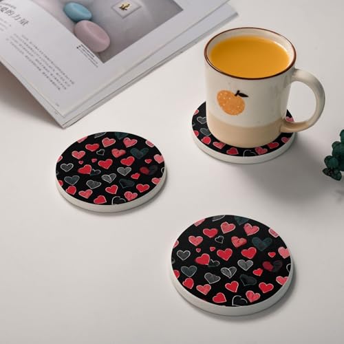 Dessous de verre ronds protection de table efficace contre l'eau - 3