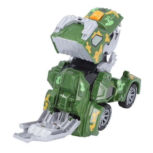 Carro de Brinquedo de Dinossauro, Luzes Coloridas Duráveis, Carro de Dinossauro de Transformação Seg