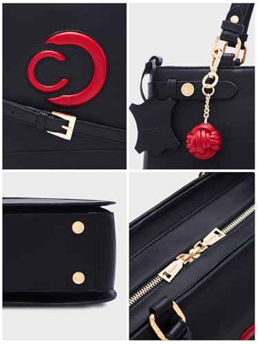 Caprese black tote bag – image 4