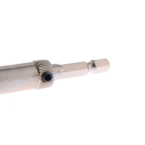 Miniatura 6 de HSS - Juego de 4 brocas para bisagra autocentradora, 14 pulgadas, cambio rápido, vástago hexagonal para carpintería, carpintería de armario, ventana