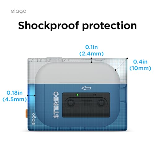 Image of elago Cassette Tape Player Case for AirPods Pro 2