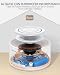 Imagen de HOMGEN Máquina de Ruido Blanco para Adultos y Bebés Máquina de Sonido con Luz Nocturna y 30 Sonidos Relajantes White Noise Machine Baby Portátil con Función de Memoria y Recargable por USB