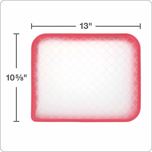 Pendaflex Zip Wallet Poly File, 3 Inch Expansion, Pink Or Blue (No Color Choice), Each (27909) #TOP4