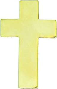 Amazon.com: Chaplain Cross Lapel Pin or Hat Pin (Gold Finish ...