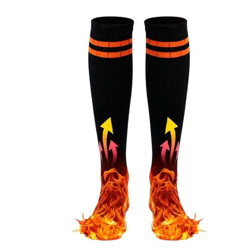 Calcetines de calefacción – Algodón modal | Calcetines de calentamiento | Calcetín eléctrico con calefacción para calor, actividades al aire libre, clima frío, uso doméstico, camping, caza, esquí y