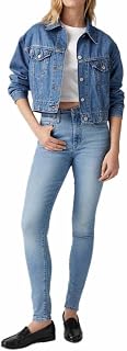 Levi's Women’s 721 High Rise Skinny 1.5 Jeans, Hypersoft, T2, Se 25W / 28L Blue Wav…