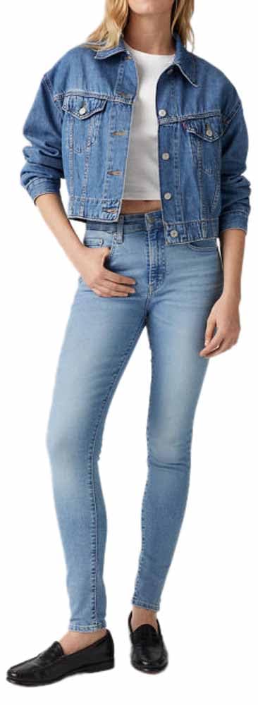 Levi's 721™ High Rise Skinny Women's Jeans, Blue Wave Light, 26W / 30L
