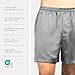 Fishers Finery Men's 100% Pure Mulberry Silk Boxers; Luxury Sleepwear (Green, L)