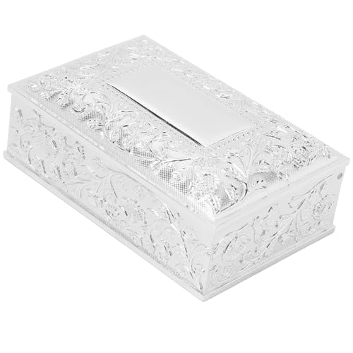 Boîte à bijoux vintage en métal, cadeau idéal écrin rétro - 5