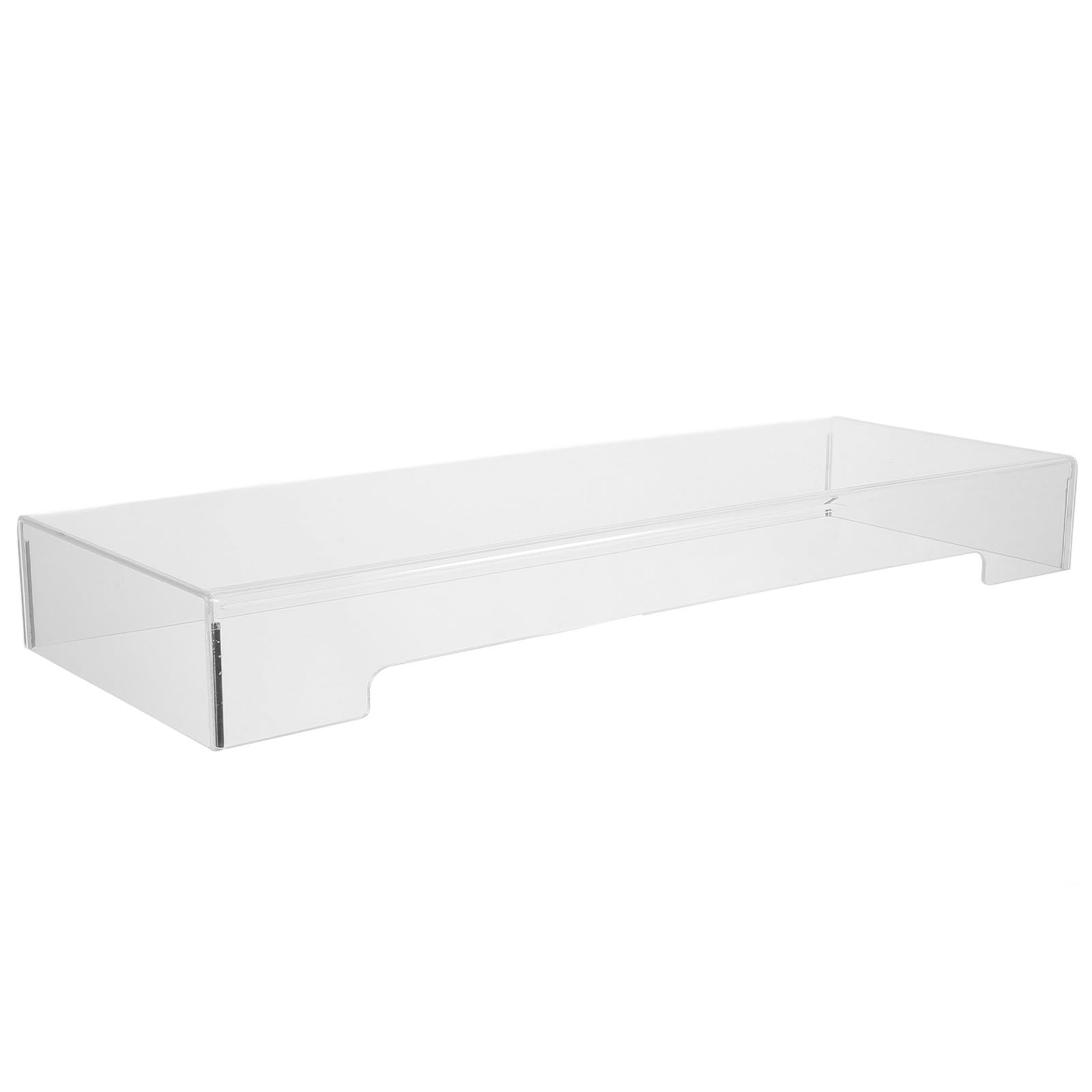 CLISPEED Copritastiera Antipolvere in Acrilico Bianco Resistente ai Graffi per Protezione Tastiera Computer Portatile per Uso Quotidiano e Gaming