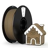 kexcelled PLA Mat Filamento per Stampante 3D 1,75 mm +/- 0,03 mm, Texture di Colore Matta, Adatto a Moltissime Stampanti FDM, Bobina da 1 kg (2,2 lbs), Argilla di Malto