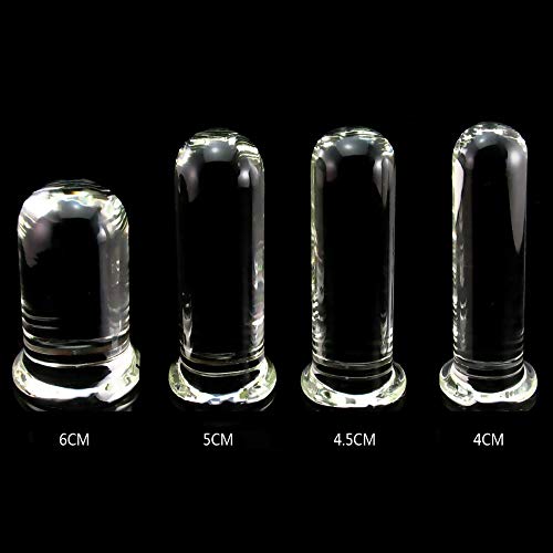 クリスタルアナルプラグ ガラス 巨大ディルド 透明アナルディルド スティミュレーターガラス あなるプラグ 男女兼用 一個 - 画像3