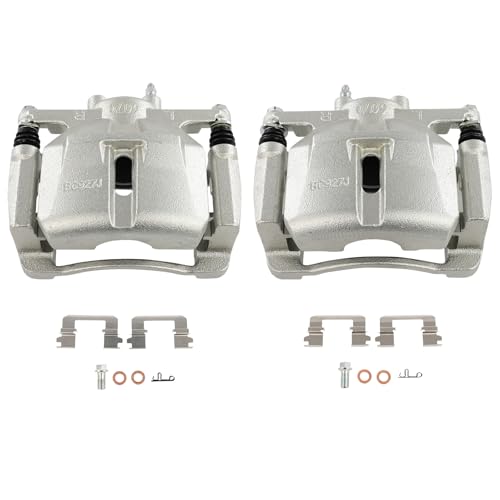 Image of SCITOO 19B7120 19B7121 Front Brake Calipers With Bracket Compatible For Mazda For CX-5 2013-2025