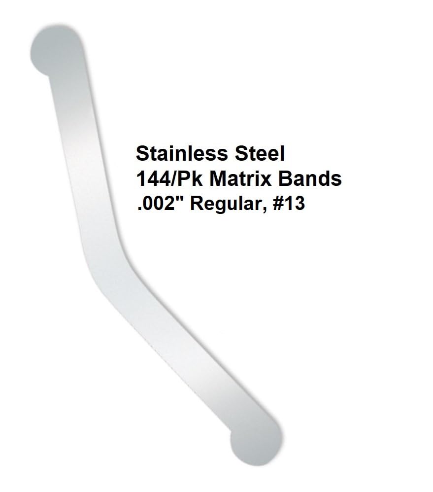 AmeriCan Goods 144/Pk Dental Tofflemire Matrix Bands, 002