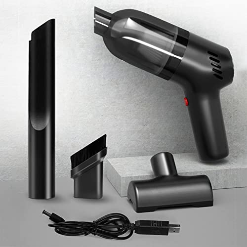 XUBX Handstofzuiger, 8000PA Auto Stofzuiger, 120W Stofzuiger Snoerloos, Autostofzuiger, Handheld Stofzuiger, Krachtige Zuigkracht, USB Oplaadbare, Nat/Droog Stofzuiger voor Thuis, Kantoor, Auto - Image 3