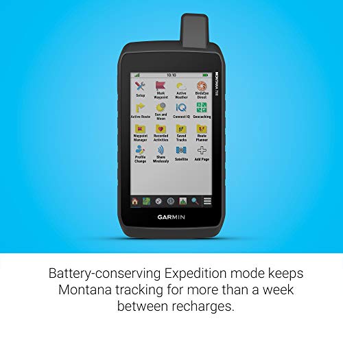 Garmin Montana 700, Rugged Gps Handheld, Routable Mapping For Roads And Trails, Glove-Friendly 5" Color Touchscreen #TOP5