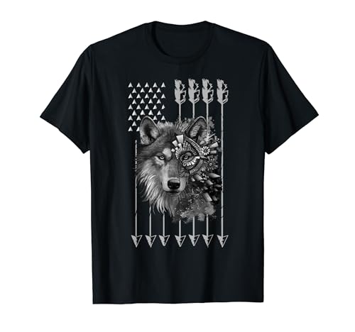 Étoiles et rayures indiennes et indiennes T-Shirt