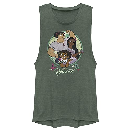 Disney Encanto Family Trio Circle Portrait Juniors Muscle