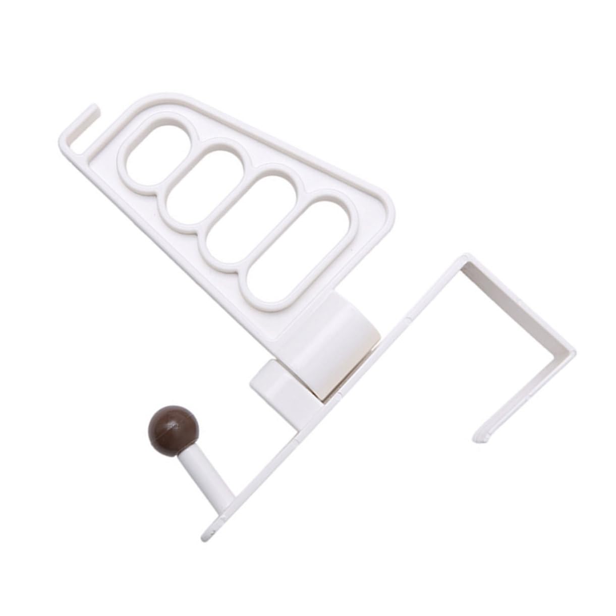 LIFKOME White Over The Door Hooks Door Coat Rack Hat Hook for Closet Multi-Functional Hanger Rack