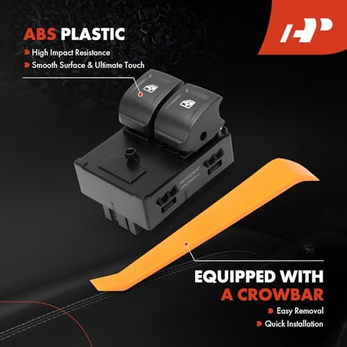 A-Premium Master Power Window Switch Compatible with Chevrolet Silverado 1500 2014 2016-2018, Silverado 2500 HD, Silverado 3500 HD, Colorado & GMC Sierra 1500, Sierra 2500HD, Sierra 3500 HD, Canyon by A-Premium - Image 5