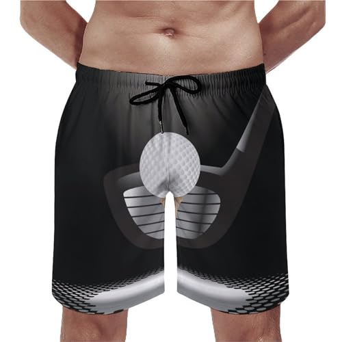 Maillot de bain séchage rapide à poches pour homme UMENG taille S