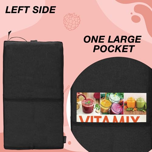 Funda colgante para licuadora compatible 64 oz, negra miniatura 3