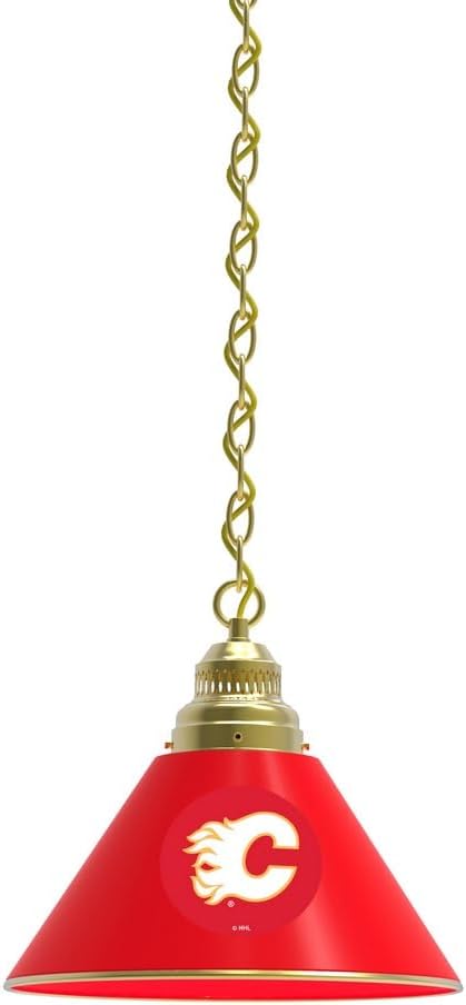 HBS Calgary Flames Pendant Light by The Holland Bar Stool Co.