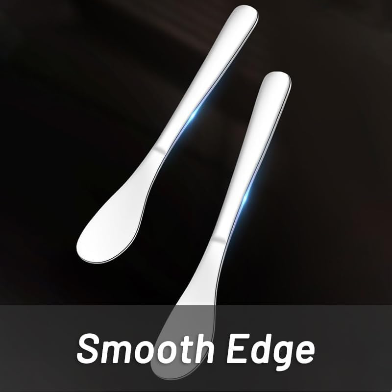 Miniatura 5 de Paquete de 2 cucharas de llenado de albóndigas  Cuchara de relleno Wonton de acero inoxidable  Espátulas de llenado de mezcla de mezcla herramienta