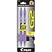 Pilot G2 Retractable Premium Gel Ink Roller Ball Pens, Fine Point, 2-Pack, Purple Ink (31052)