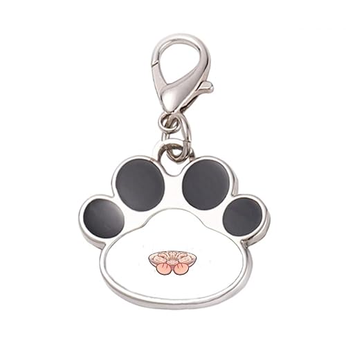 DIYthinker?China Dumplings Food Pet Tag Keychain Dog Cat ID