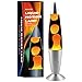 Stemclas Liquid Motion Lamp, Relaxing & Soft Light, Great DÃ©cor for Home, Room, Office and Party, Amazing Gifts for Holiday & Birthday, 13.5-Inch (Yellow Wax in Clear Water)
