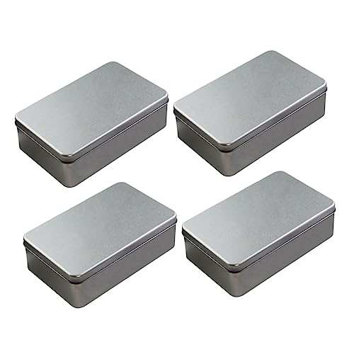 BRIGHTFUFU 4piezas Cajas De Almacenamiento De Dulces De Recipientes Para Galletas Para Fiestas y Celebraciones Diseño Material Almacenamiento Seguro y Duradero