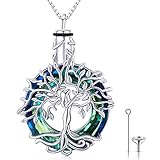 Regalos de joyas para mujer: Esta urna de joyería viene en una caja de regalo, un fantástico regalo para tu novia, esposa, madre e hija. Ocasión: Día de la Madre, día de San Valentín, cumpleaños, aniversario, compromiso, boda, Navidad, Acción de Gracias, Año Nuevo, Pascua, fiestas, vacaciones u otras ocasiones.